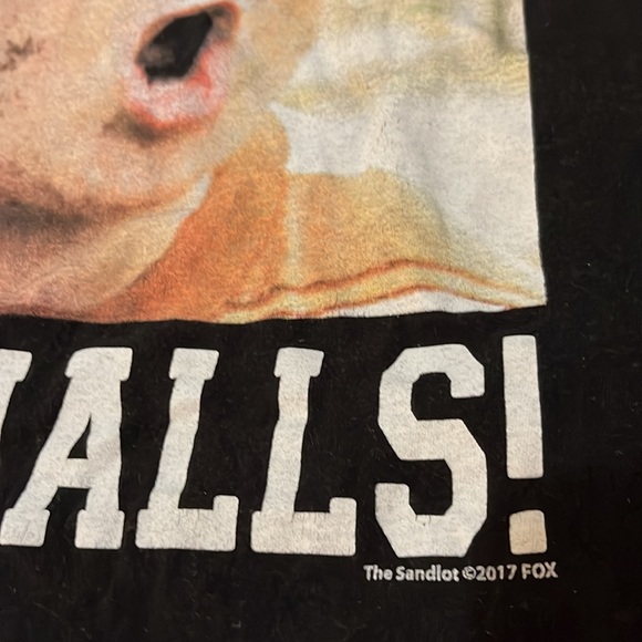 The Sandlot T-Shirt Men's Size Medium The Gap Black Retro 90s Movie Baseball - Picture 3 of 4